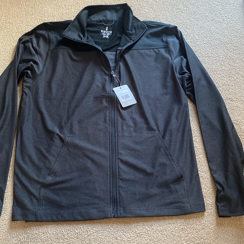 ELEVATE PERREN MEN'S KNIT JACKET - NWT